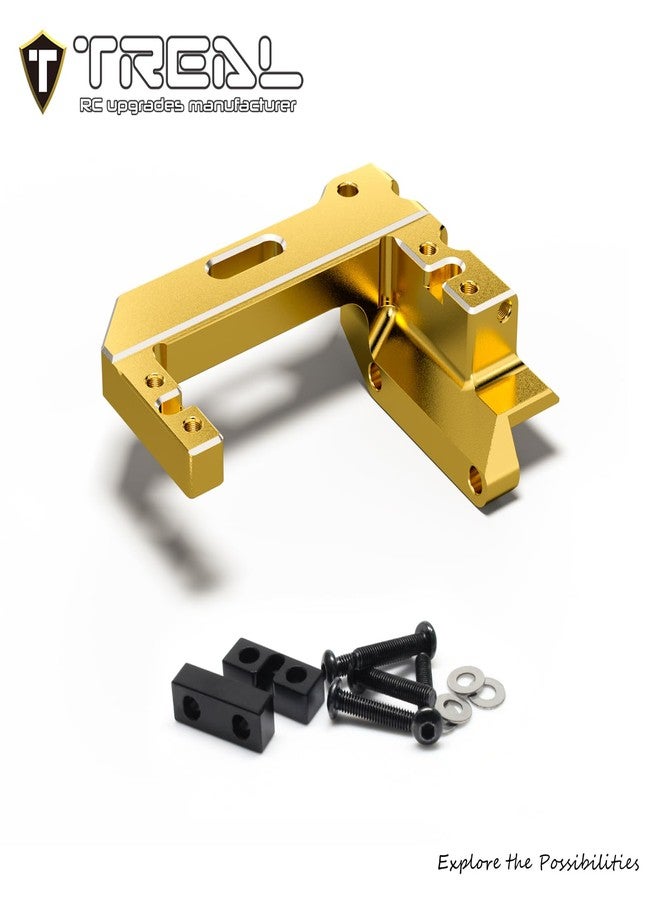 TREAL 7075 Aluminum Servo Mount - CNC Upgrade for Vanquish VS4-10 H10 Optic 1/10 Scale(Gold) - Image 3